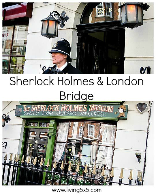 From Sherlock Holmes - the Travel Bookshop - the Tower Bridge, we did a little bit of everything.