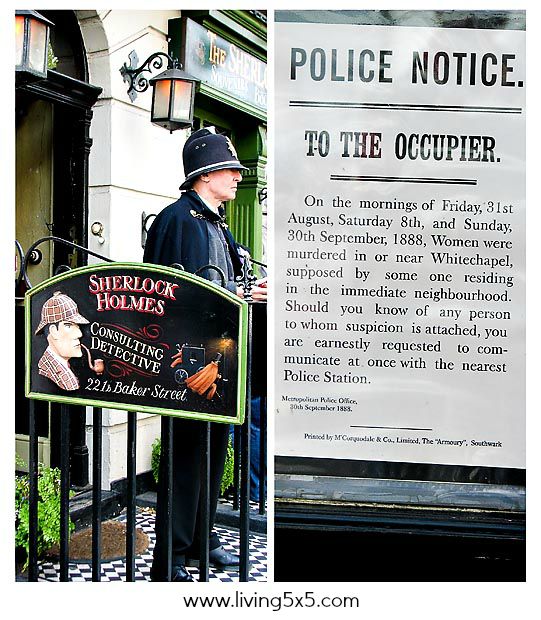 From Sherlock Holmes - the Travel Bookshop - the Tower Bridge, we did a little bit of everything.