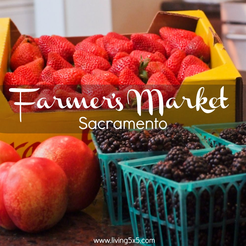 When I'm in need of fresh fruits or veggies, I take advantage of the Farmers' Markets in Sacramento. See what great deals you just can't pass up on fruits.