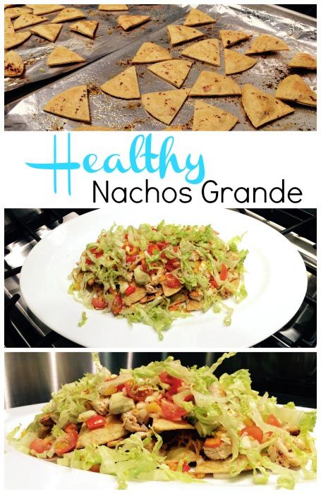 Nachos are always a favorite appetizer, but see how you can make a Healthy Nachos Grande for dinner, too.
