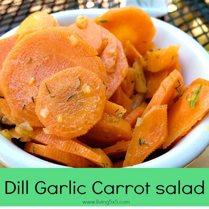 Looking for a healthy simple side dish alternative? Get the Dill Garlic Carrots - a simple side dish recipe that is always a hit during the holidays.