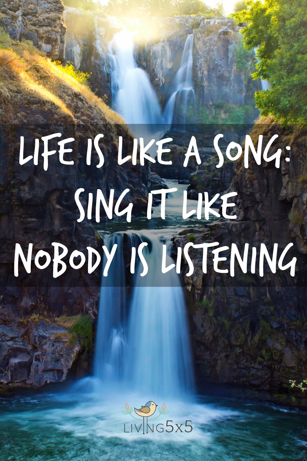 You only live once, so how do you make your life loud and clear? Begin with these steps to help you!