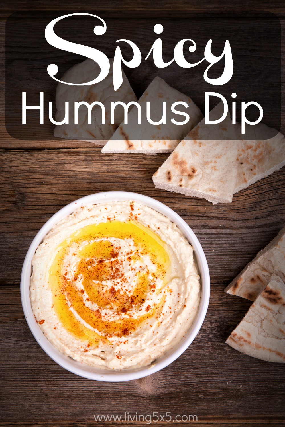 Spicy Hummus Dip - Happiness Matters