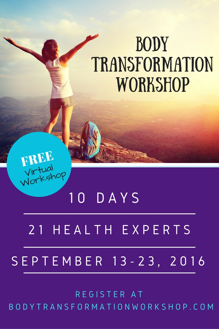 If you are ready to transform your health for maximum results, register now for the Body Transformation Workshop! 