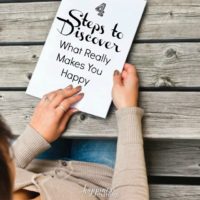 4 Steps to Discover What Really Makes You Happy