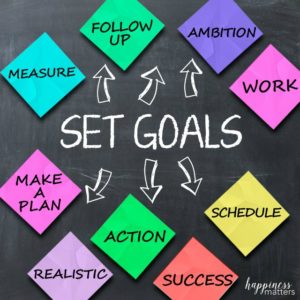 Set Goals {12 Days of Happiness Life Hacks}