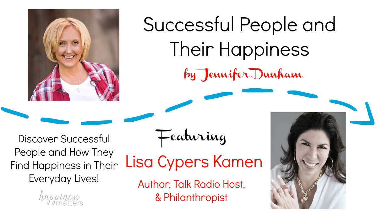 I'm ecstatic today to share with you an amazing woman who has been an inspiration and support to me. Lisa Cypers Kamen is the voice behind Harvesting Happiness radio show, author of a brand new book, and an overall bringer of happiness to every life she touches!