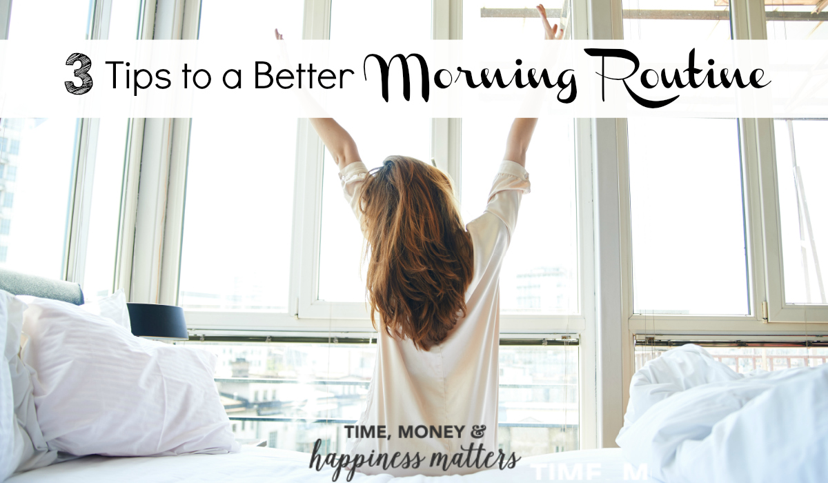 Today's tips to smooth out your morning routine can help everyone! We all know how tough mornings are, especially with kids. 